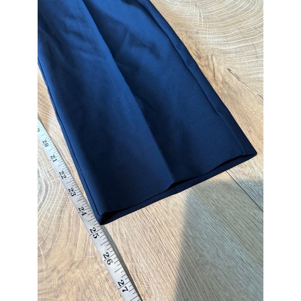 Banana Republic High-Rise Modern Slim City Stretch Ankle Pant Navy Blue 2P - Picture 12 of 12